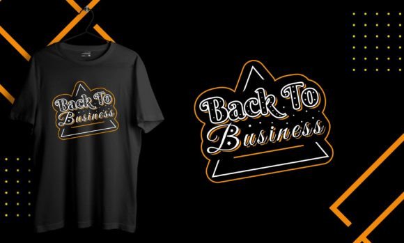 Back to Business Quotes Modern Type Graphics