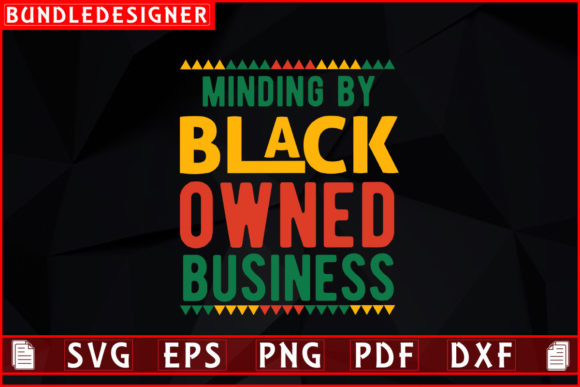 Minding by Black Owned Graphics for Print Templates