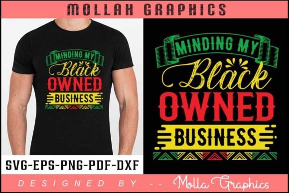 Minding My Black Owned Business Graphics Freebies